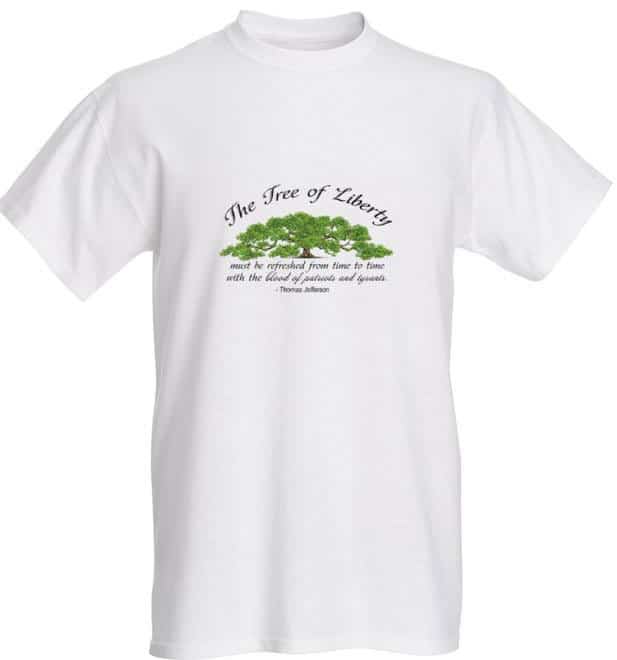 Tree of Liberty Womens T-Shirt - Patriot Prepared